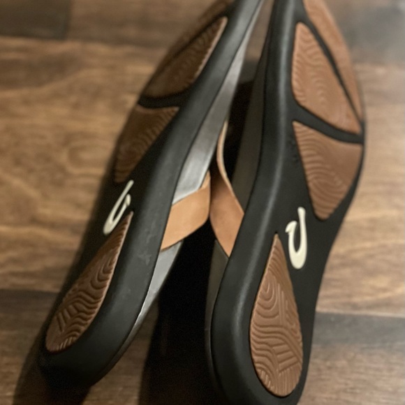 Olukai - Ho'opio Leather Flipflops NWOT - Picture 5 of 13
